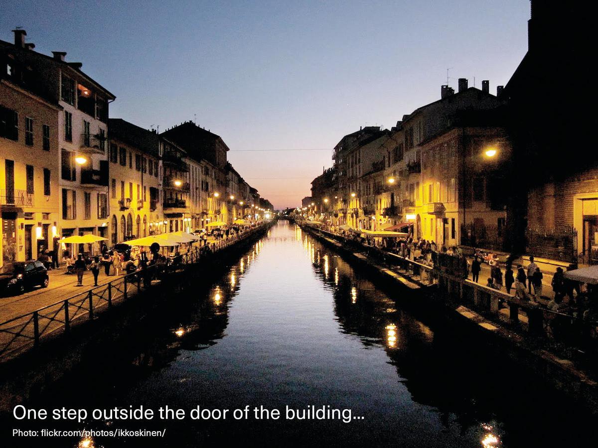 Ferienwohnung Da Simone Sui Navigli Mailand Exterior foto